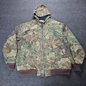 Vintage Walls Jacket Mens 3XL RealTree Camo Coat USA Workwear Hunting 90s Y2k